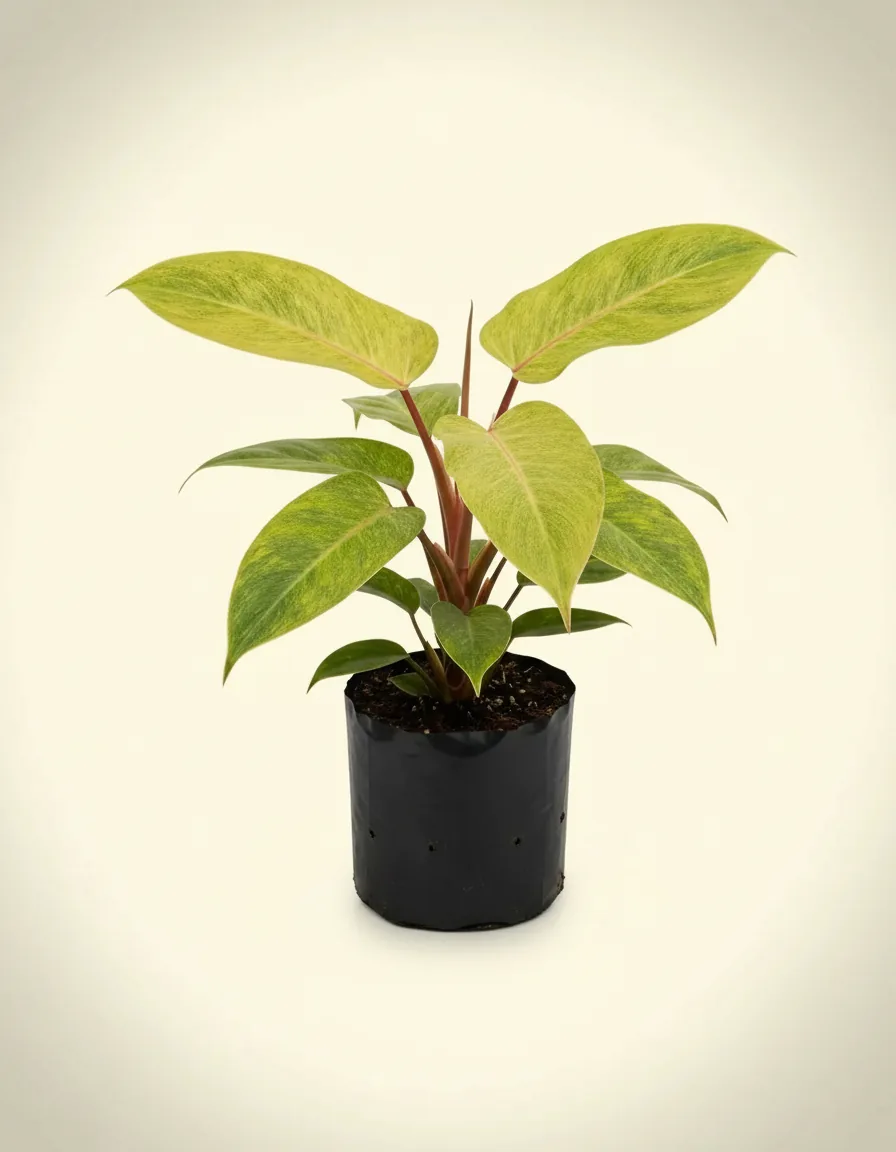 Philodendron Painted Lady (Philodendron painted) live botanical specimen