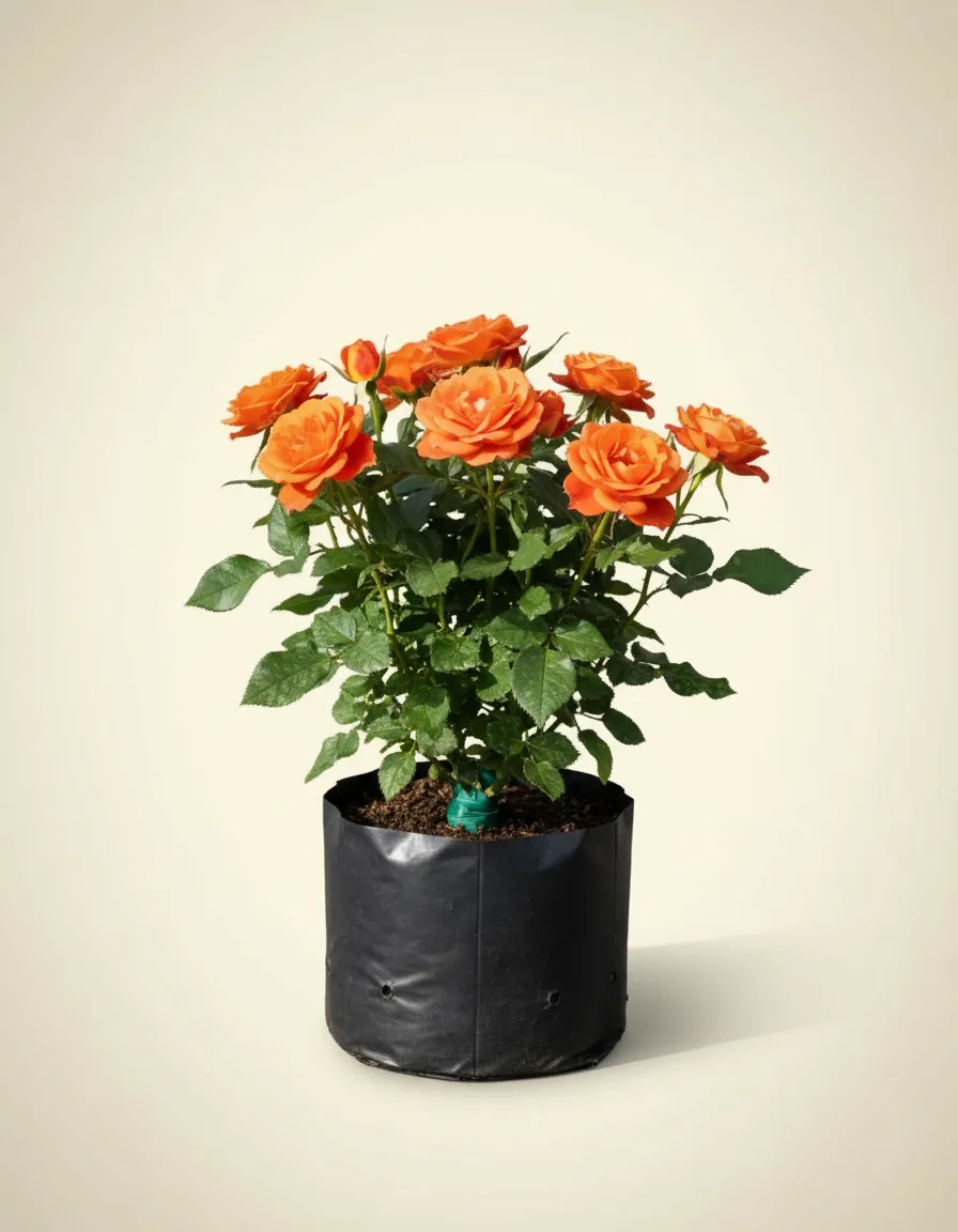 Rosa Floribunda (Rosa floribunda) live botanical specimen